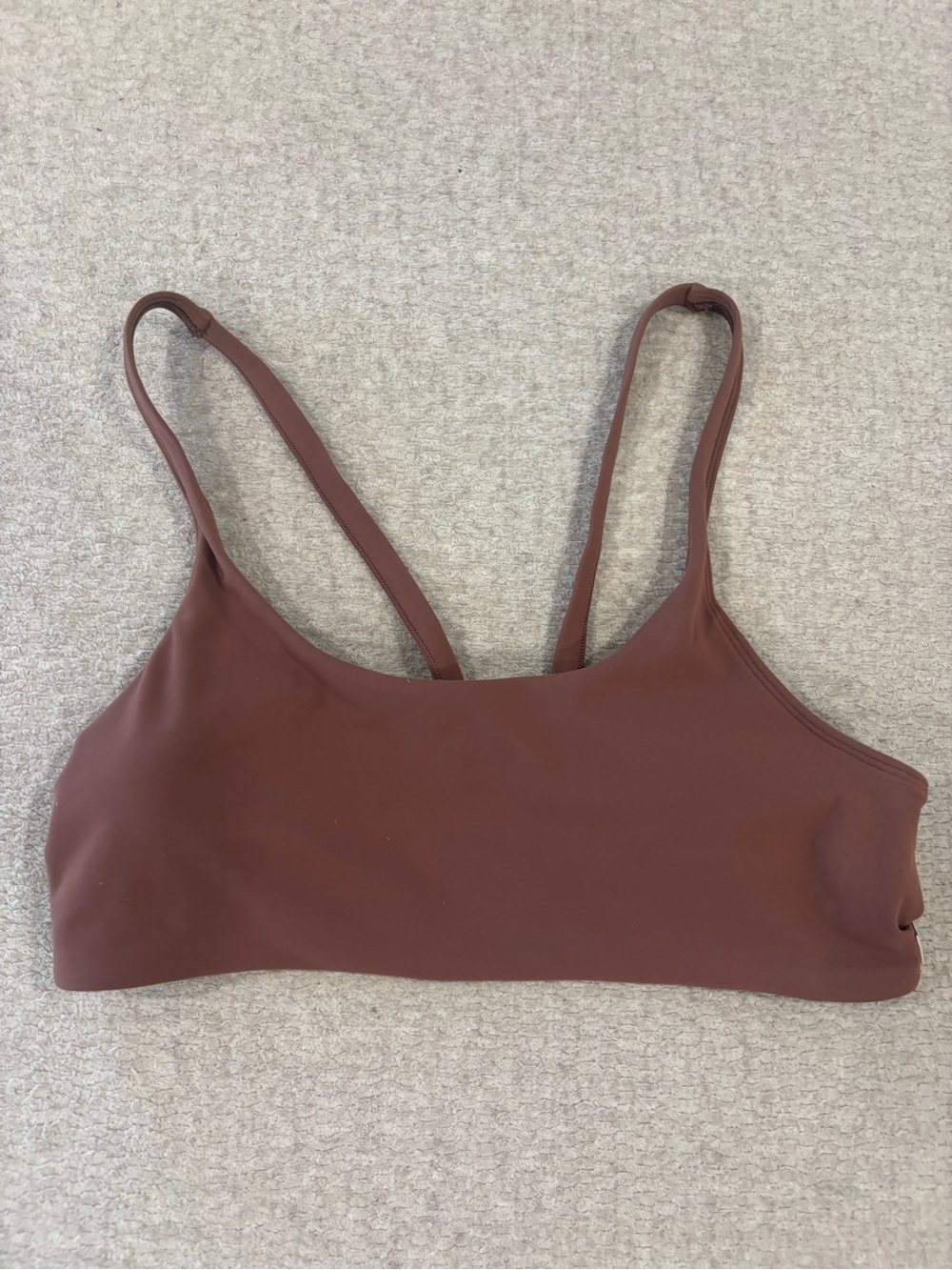 Vuori Brown Wireless Sports Bralette